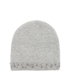 Dámská zimní čepice s kamínkami