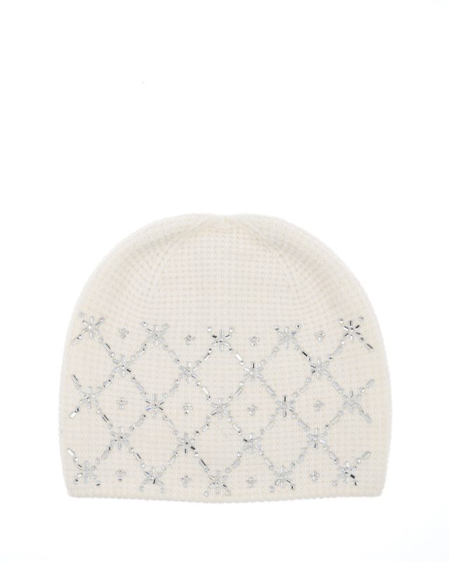 Zimní čepice s třpytivými detaily Zimní čepice s třpytivými detaily