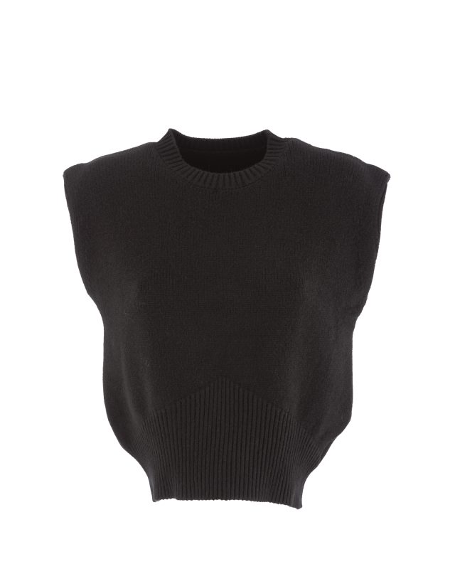 Dámská pleteninová vesta