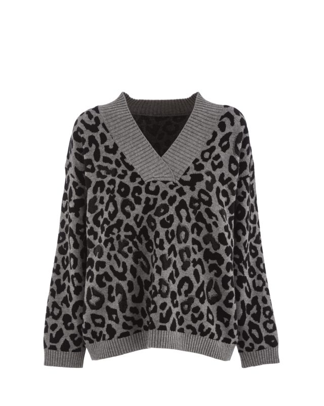 Dámský tygrovaný svetr