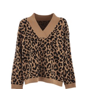 Dámský tygrovaný svetr
