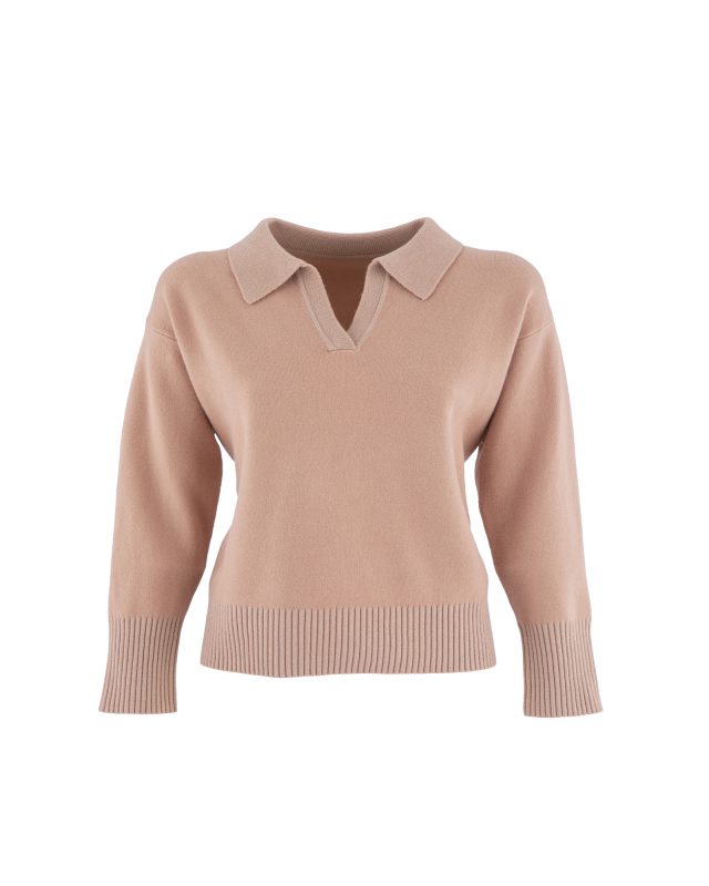 Dámský svetr s límečkem