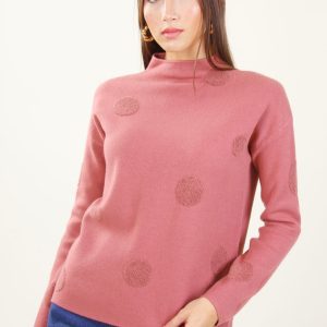 Dámský svetr se stojáčkem