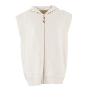 Dámská vesta s kapucí