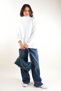 Dámský rolák s rozparky